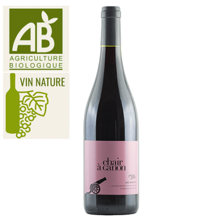 Poivre d'Âne Chair à Canon Aubun Vin de France Rouge - BIO et Nature