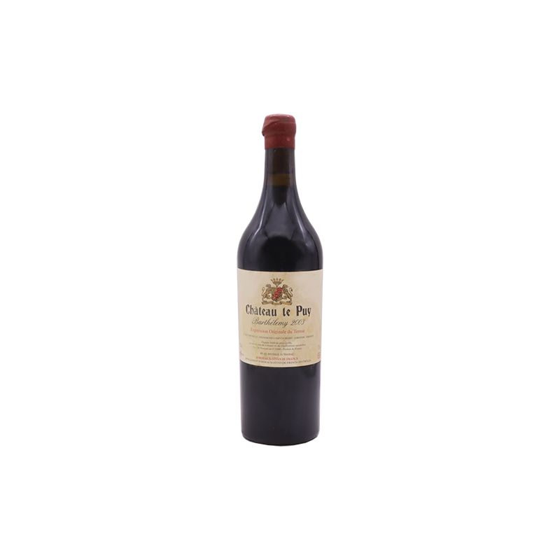 Château Le Puy Cuvée Barthélémy Bordeaux Côtes-de-Franc Rouge 2003