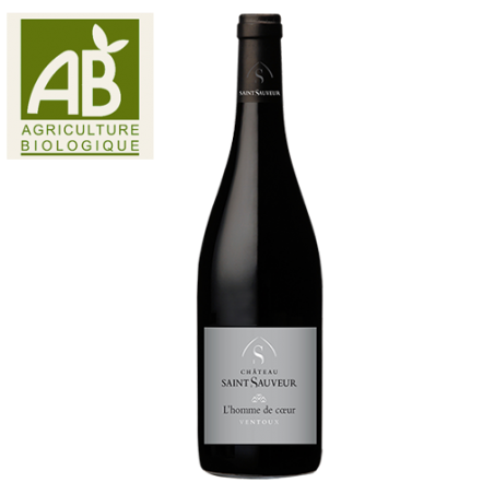 Château Saint Sauveur L'Homme de Cœur Ventoux Rouge 2023 BIO