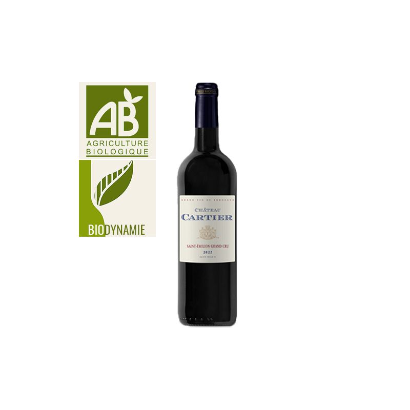 Château Cartier Saint-Emilion Grand Cru 2022