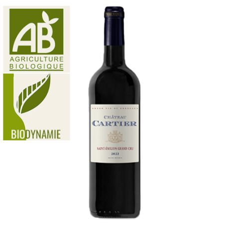 Château Cartier Saint-Emilion Grand Cru 2022