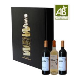 Coffret vin Bordeaux Agriculture Biologique 3 bouteilles