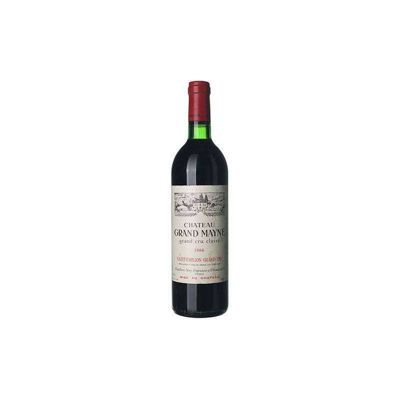 Château Grand Mayne Saint-Emilion Grand Cru Classé 1986