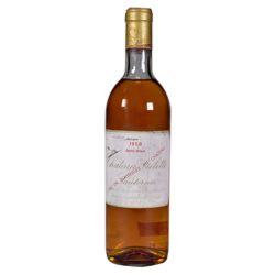 Château Gilette Sauternes Blanc Liquoreux 1958 - Coffret bois 1 bouteille