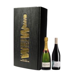 Coffret Champagne Bollinger et Vin Rouge Syrah 2 bouteilles
