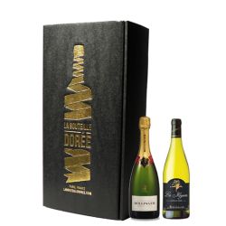 Coffret Champagne Bollinger et Vin Loire Blanc 2 bouteilles
