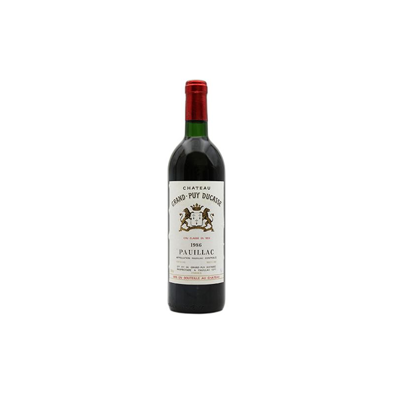 Château Grand-Puy Ducasse Pauillac 5ème Grand Cru Classé 1986