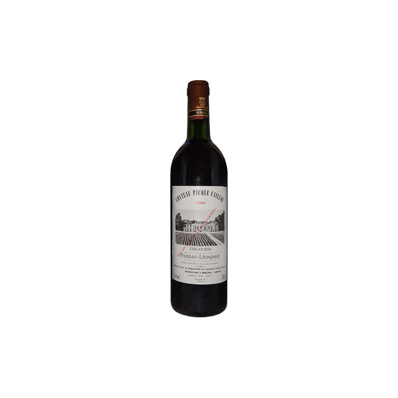 Château Picque-Caillou Pessac-Léognan Rouge 1986