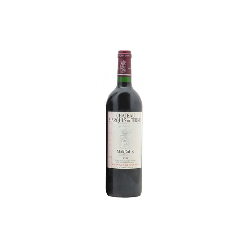 Chateau Marquis de Terme Margaux 4eme Grand Cru Classe 1998