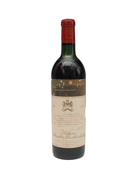 Château Mouton Rothschild 1er Grand Cru Classé Pauillac Rouge 1971