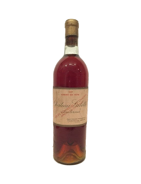 Château Gilette Sauternes Blanc Liquoreux 1937