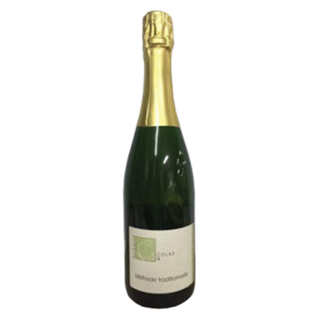 Nicolas Gonin Méthode Traditionnelle Brut Zéro Blanc effervescent