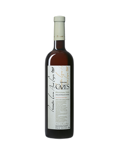 Maison Cazes Rivesaltes Ambré Cuvée Aimé Cazes Rouge 1978