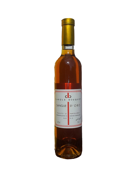 Carole Bouquet Sangue d'Oro Muscat Passito di Pantelleria Blanc Liquoreux 2012 1/2 bouteille