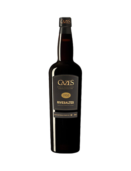 Maison Cazes Rivesaltes Rouge 1949