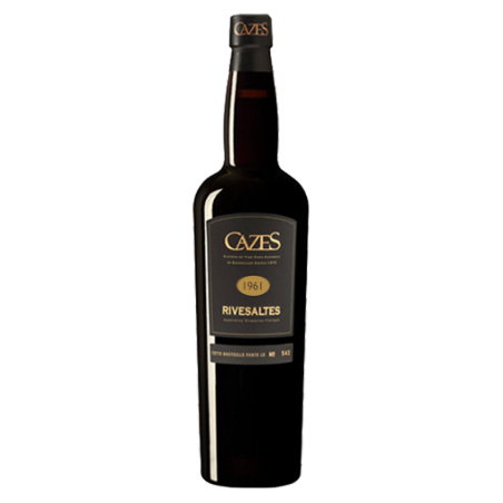 Maison Cazes Rivesaltes Rouge 1960