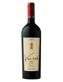 Van Ardi Areni Reserve Limited Edition Arménie Rouge 2015