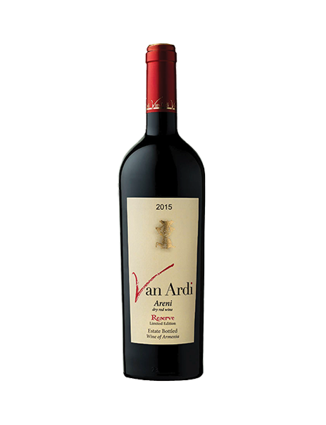 Van Ardi Areni Reserve Limited Edition Arménie Rouge 2015