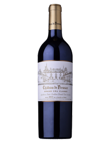 Vin Saint-Emilion stocké 12 mois sous la mer - Château de Pressac St-Emilion Grand Cru Classé 2012