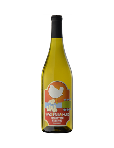 Wines that Rock Woodstock Chardonnay Mendocino County USA Blanc 2012