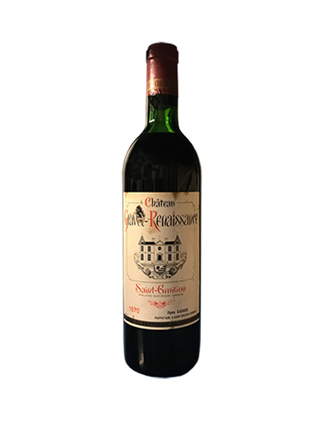 Château Gravet-Renaissance Saint-Emilion 1970