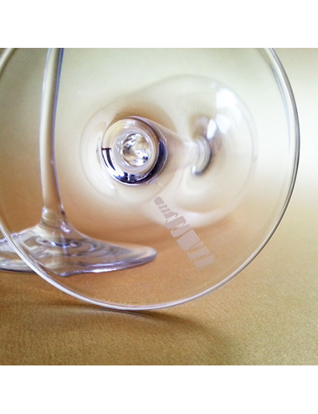 Coffret Champagne Blanc de blancs et 2 verres de dégustation