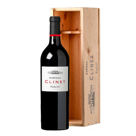 Château Clinet Pomerol - Caisse Bois d'origine