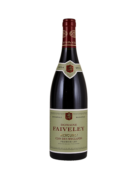 Domaine Faiveley Mercurey 1er Cru Clos des Myglands Monopole Rouge 2014 Mathusalem 6 litres - Caisse Bois d'origine