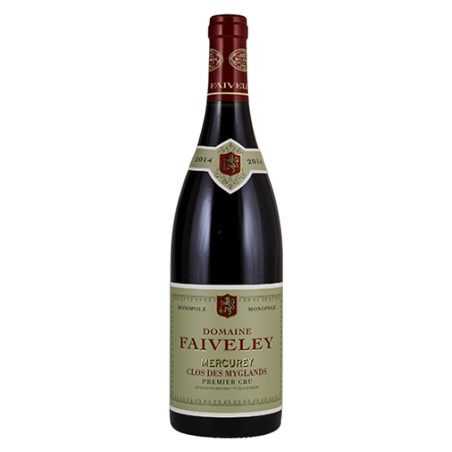 Domaine Faiveley Mercurey 1er Cru Clos des Myglands Monopole Rouge 2014 Mathusalem 6 litres - Caisse Bois d'origine