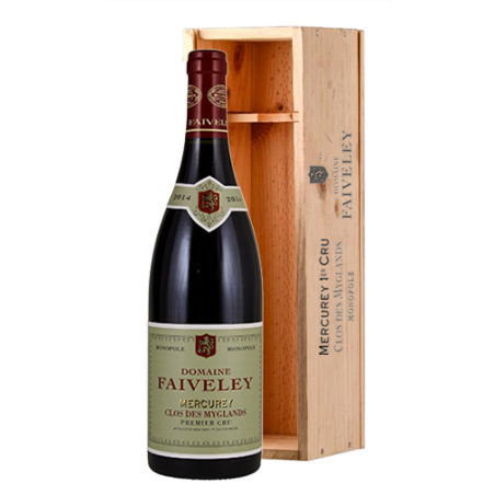 Domaine Faiveley Mercurey 1er Cru Clos des Myglands Monopole Rouge 2016 Mathusalem 6 litres - Caisse Bois d'origine