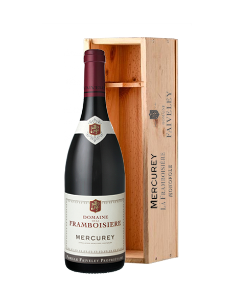 Domaine Faiveley Mercurey La Framboisière Monopole Rouge 2015 Jéroboam 3 litres - Caisse Bois d'origine