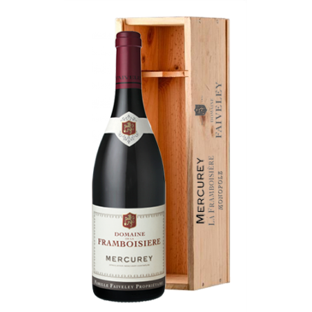 Domaine Faiveley Mercurey La Framboisière Monopole Rouge 2015 Jéroboam 3 litres - Caisse Bois d'origine