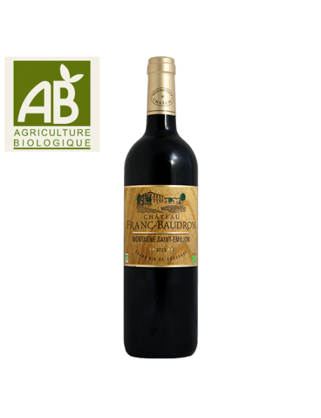Château Franc Baudron Montagne-Saint-Emilion 2015 Château Franc Baudron Montagne-Saint-Emilion 2015