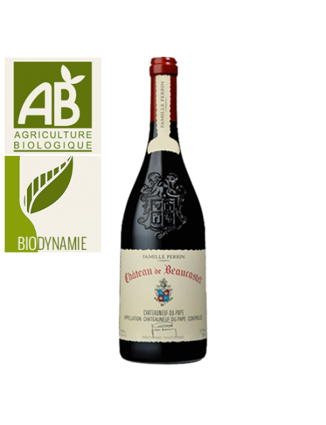 Château de Beaucastel Châteauneuf-du-Pape Rouge 2013 Jéroboam - Caisse Bois d'origine d'1 Jéroboam