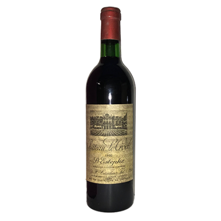 Château Le Crock Saint-Estèphe Cru Bourgeois Rouge 1980