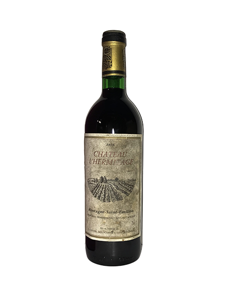 Château L'Hermitage Montagne-Saint-Emilion Rouge 1978