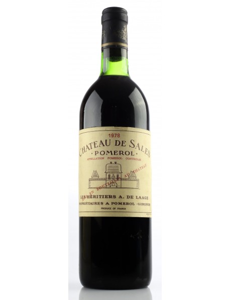 Château de Sales Pomerol 1978