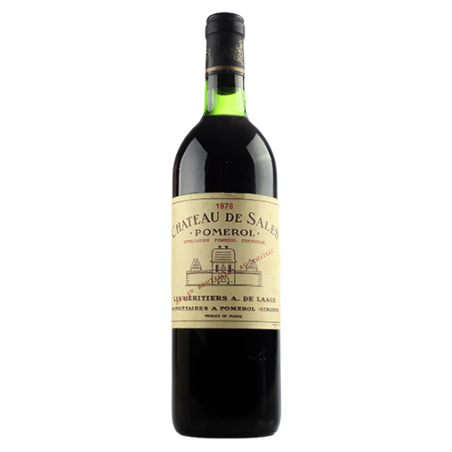 Château de Sales Pomerol 1978