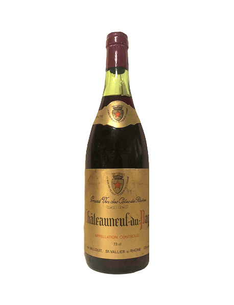 Domaine L. De Vallouit Châteauneuf-du-Pape 1978