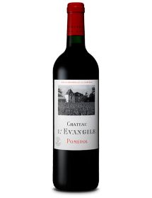 Coffret vin Bordeaux Pomerol Château L'Evangile 2002 et 2 verres de dégustation