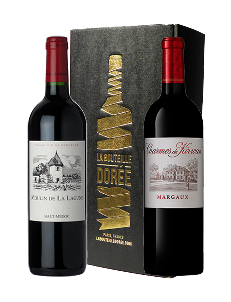 Coffret vin Bordeaux Découverte 2 bouteilles et des surprises