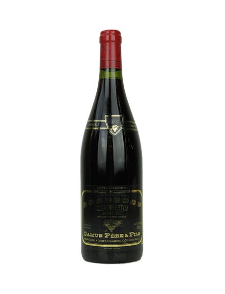 Domaine Camus Père et Fils Chambertin Rouge 1986