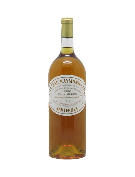 Château Raymond Lafon Sauternes 1986