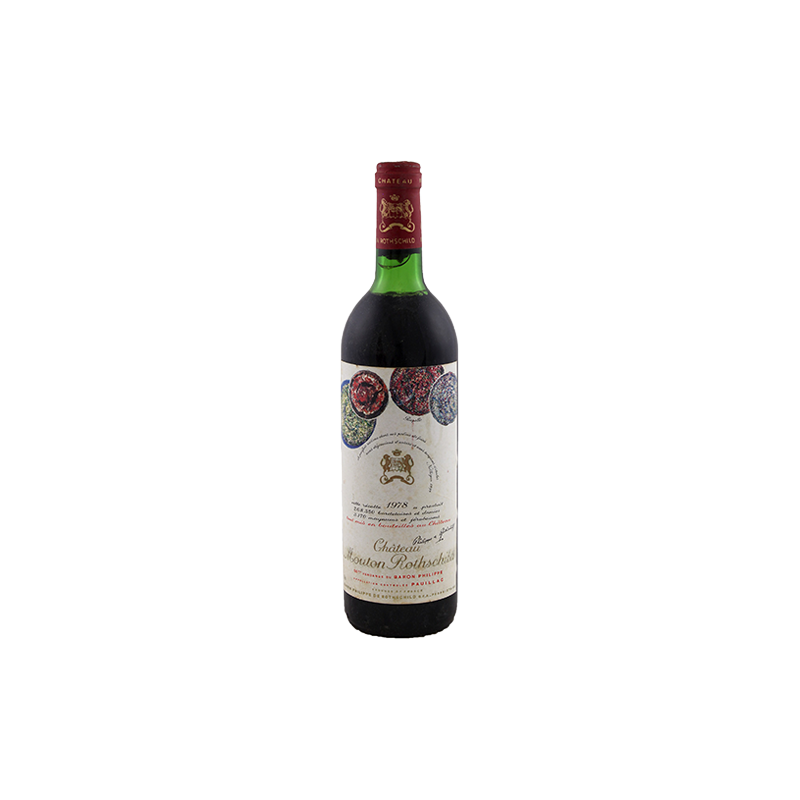 Château Mouton Rothschild Pauillac 1er Grand Cru Classé 1978