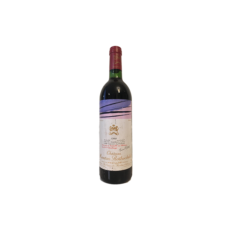 Château Mouton Rothschild Pauillac 1er Grand Cru Classé 1980