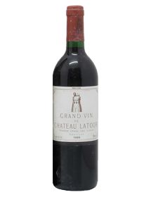  	Les Forts de Latour Second vin du Château Latour Pauillac Rouge 1989