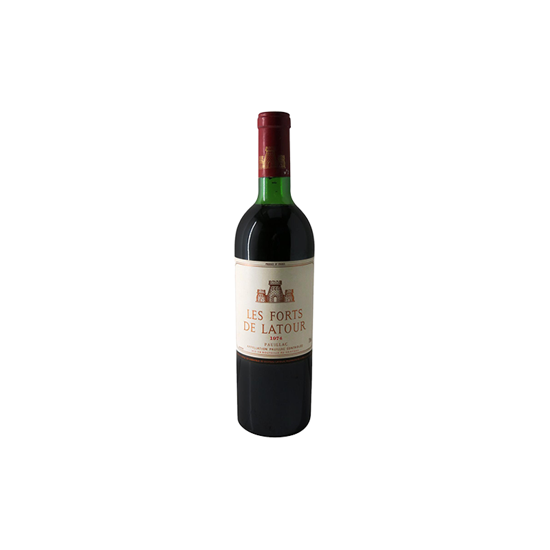 Les Forts de Latour Second vin du Château Latour Pauillac Rouge 1974