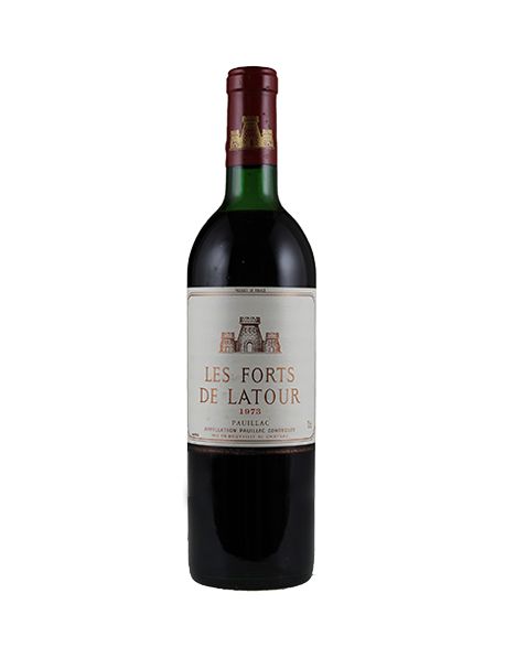 Les Forts de Latour Second vin du Château Latour Pauillac Rouge 1973