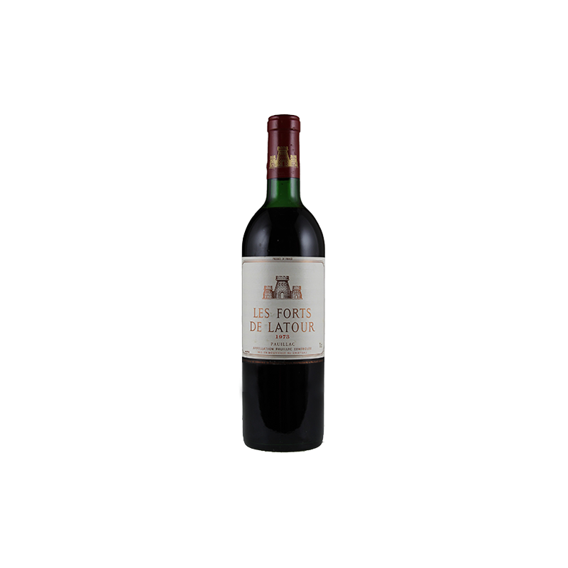 Les Forts de Latour Second vin du Château Latour Pauillac Rouge 1973