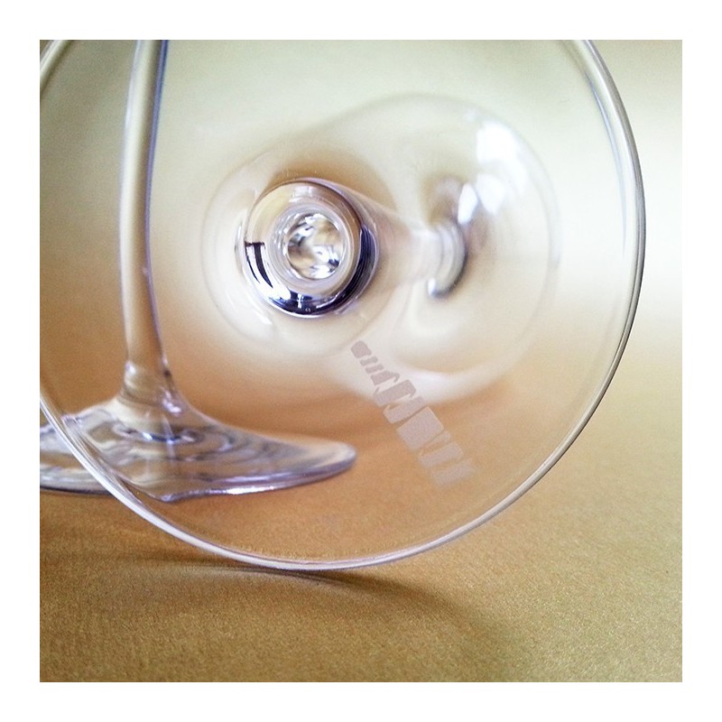 Verre gravé In Vino Veritas 370 ml